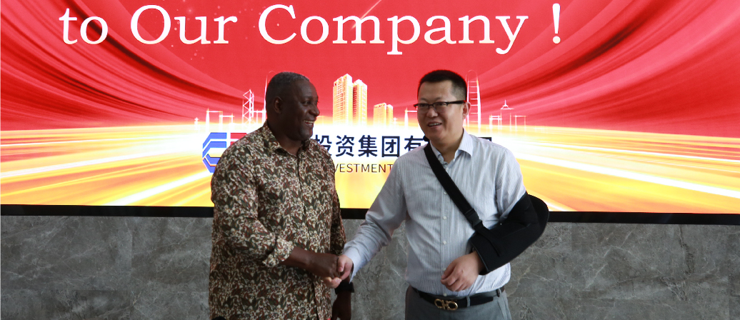 津巴布韋Supa collins Mandiwanzira先生參觀核順能源 深化綠色能源合作